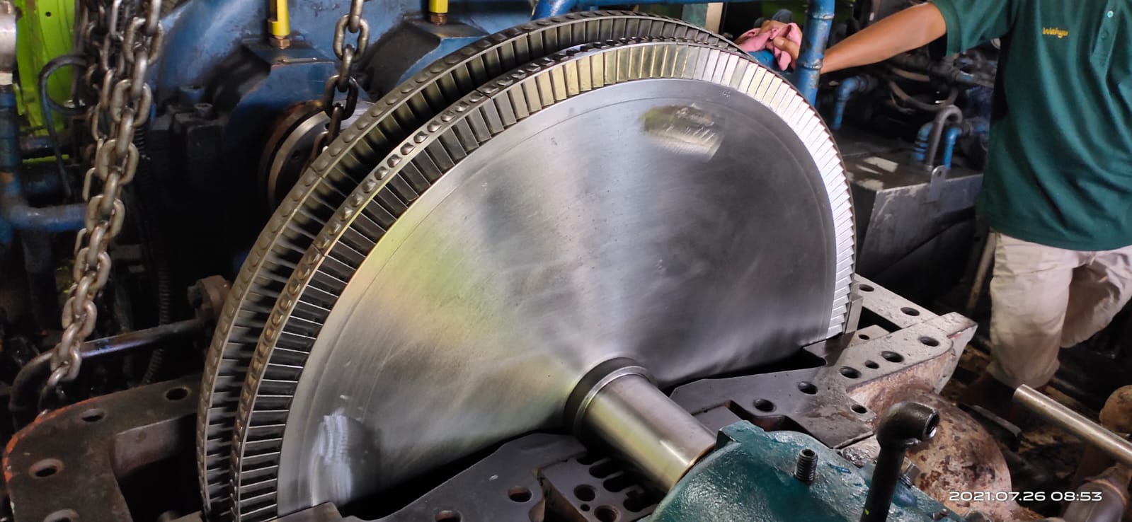 Manufacture New Rotor Wheel Turbine Elliott